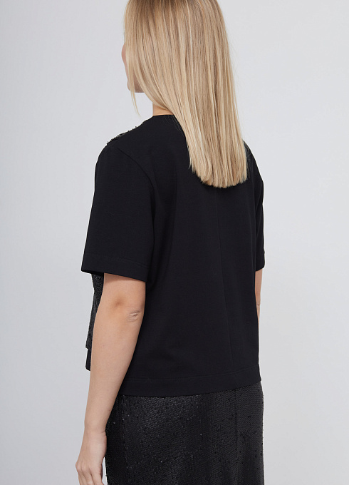 Джемпер жен. 311075ОТ.03313.8200Т Чёрный  (6)
